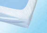 Drap-housse pour lit bariatrique en film polyuréthane 50 microns