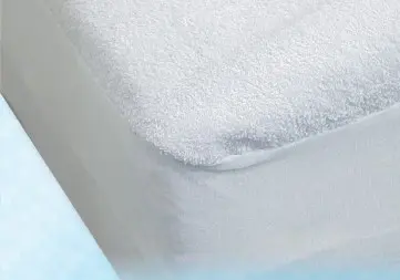 Alèse drap-housse en PVC éponge finitions élastiquées