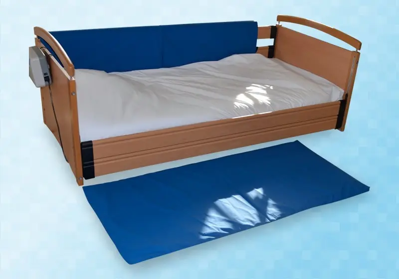 Protection en mousse (formée) pour barrière de lit