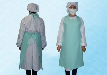Tablier de protection décontaminable et lavable