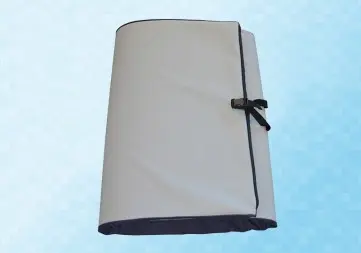 Tapis d'amortissement anti-chute à poser au pied du lit médical