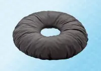 Coussin rond percé pour assise de confort
