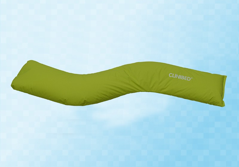 Coussin de décubitus latéral Clinibed - modèle de 885 grammes / 135 x 25 centimètres