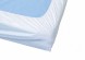 Alèse drap-housse imperméable en PVC 15/100 M1 élastiqué au pourtour
